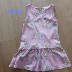 H&M ディズニー バンビ ワンピース