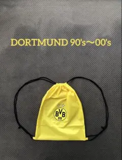 ドルトムント　ナップサック　90s 00s 古着　y2k シティボーイ　サッカー