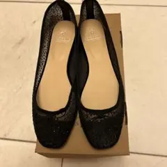 ロペピクニックバレエシューズ　ブラック