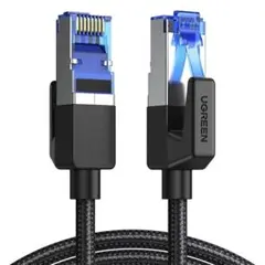 LANケーブル CAT8 1M メッシュLANケーブル カテゴリー8