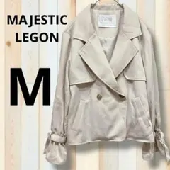 MAJESTIC LEGON サイズ:M スプリングコート　ベージュ 春コート