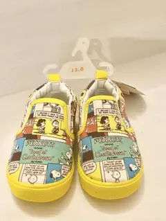 新品 PEANUTS スヌーピー スリッポン 13.0