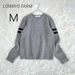 【最終価格】ローリーズファーム ニット/セーター リブニット クルーネック