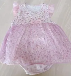 sweet girl 花柄ロンパース 70cm