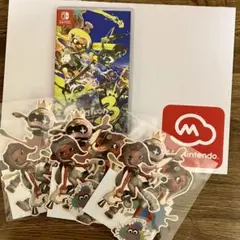 Splatoon 3 Nintendo Switch ソフトとステッカーセット