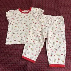 ミキハウス　 ベビーパジャマ うさぎ柄　90㎝