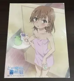 【正規品】　【公式商品】　御坂美琴　下敷き　とある魔術の禁書目録　【未開封】