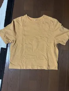 ユニクロ Tシャツ イエロー 黄色 Lサイズ