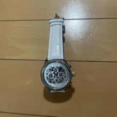 ホワイトレザー 自動巻き 腕時計