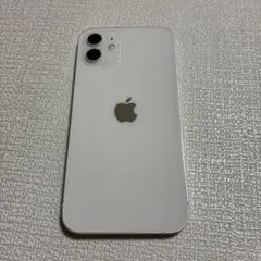 【美品】iPhone 12 ホワイト 本体 SIMフリー 充電ケーブル付き