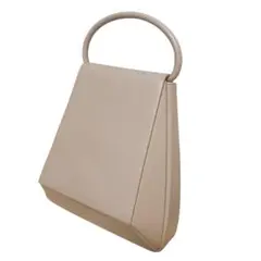 【美品】シビラ　ベージュ ハンドバッグ 持ち手付き