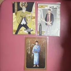 木兎光太郎　宮治　岩泉一　ハイキュー　ロフト　プラザ　秋祭り　特典　ポストカード