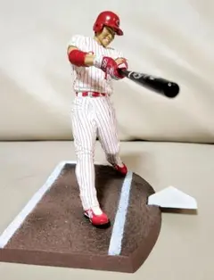 元広島カープ 前田智徳フィギュア 2000個限定 広島東洋カープ 前田智徳 2000本安打達成記念 - 記念