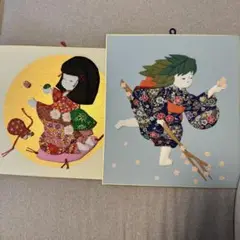 押し絵 2点セット