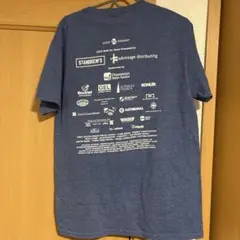 アメリカ古着JERZEES2024Walk for WaterTシャツネイビーM