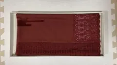 着物 エンジ ショール 和装 洋装