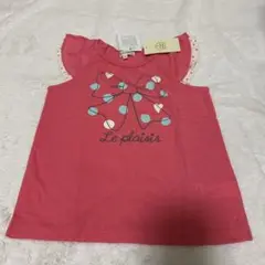 新品　3can4on ピンク Tシャツ 110
