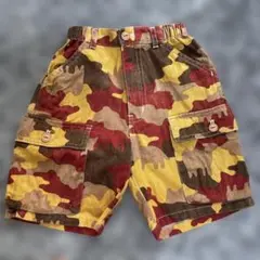 迷彩柄 ハーフパンツ 100サイズ
