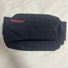 美品 プラダスポーツ 2way ウエストポーチ ポシェット レディース メンズ PRADA プラダ ウエストポーチ/ベルトバッグ/TESSUTO＋SPAZ