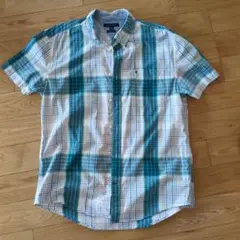 TOMMY HILFIGER 半袖シャツ チェック柄