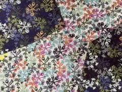 PJC刺繍生地　あざみ　カットクロス　ハギレ　計6枚