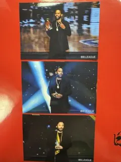 Bリーグ　アワード　くじプラ　宇都宮　ニュービル　田臥　生写真　3枚セット
