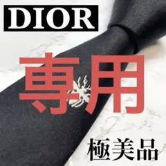 ✨極美品✨ 激レア DIOR ネクタイ シルク100% ワンポイント 蜂 ビー