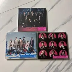 Snow Man／LOVE TRIGGER （初回盤A+B+通常盤 3枚セット）