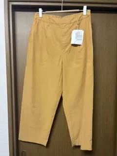 Pitchune オレンジ色パンツ ウエストゴム