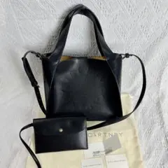 新品 ステラマッカートニー ショルダーバック トートバッグ ブラック