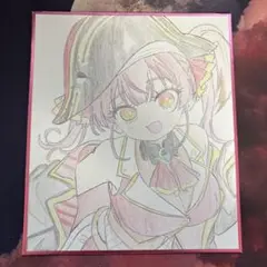 【イラスト】ホロライブ　宝鐘マリン　ファンアート 手描きイラスト
