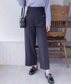 clear クリア フラップポケット9分丈パンツ
