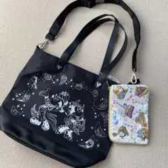 餃子の満州ユニクロ新品未使用TシャツMサイズ2枚セットと使用済みトートバッグ 餃子の満州ユニクロ新品未使用TシャツMサイズ2枚セットと使用