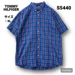 【即購入OK】TOMMY HILFIGER 半袖シャツ サイズXL チェック