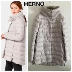 みー様専用 HERNO ダウン ヘルノ ダウン グレージュ ダウン