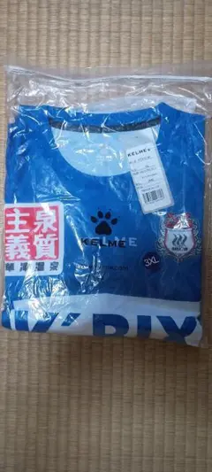【新品】ザスパ群馬 KELME 2022練習着長袖トレーニングシャツ 3XL