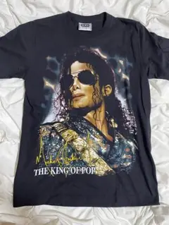 The ROXX マイケルジャクソン 両面プリントTシャツ 黒 M