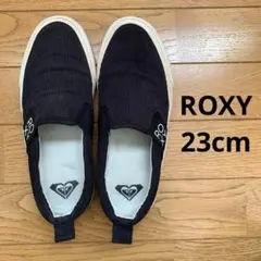 ROXY ロキシー　23cm スリッポン　ブラック