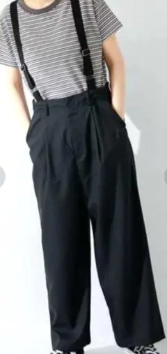 美品 アーバンリサーチ ❀ SUNNY LABEL サスペンダーパンツ