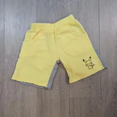 95cm ピカチュウ 半ズボン イエロー/グレー