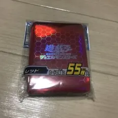 【遊戯王公式スリーブ】デュエリストカードプロテクターレッド 55枚入り 未使用