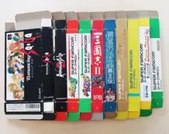 スーパーファミコン 箱のみ10点