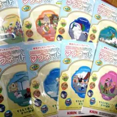 ディズニーリゾート、キリン、 オリジナルマグネット 全８種コンプリート