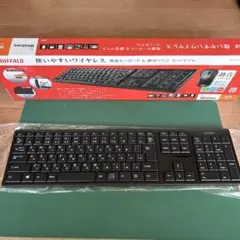 キーボード BUFFALO BSKBW100SBK (ブラック)