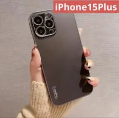 【新品未使用】iPhone15Plusケース 黒