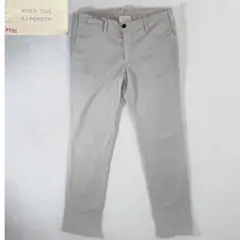 PT01 トラウザーズ アイボリー worn out　elegance 36