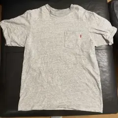 Supreme S/Sグレー Tシャツ Sサイズ ポケット付