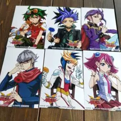 遊戯王アークファイブ　特典　ブロマイド　コンプリート6枚セット　遊戯王ARC-V