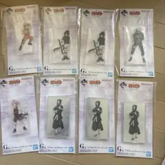 5種 8点セット NARUTO 波の国 ナルト カカシ サクラ 白 1番くじ