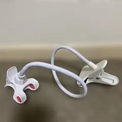 クリップ式フレキシブルアームスマホスタンド